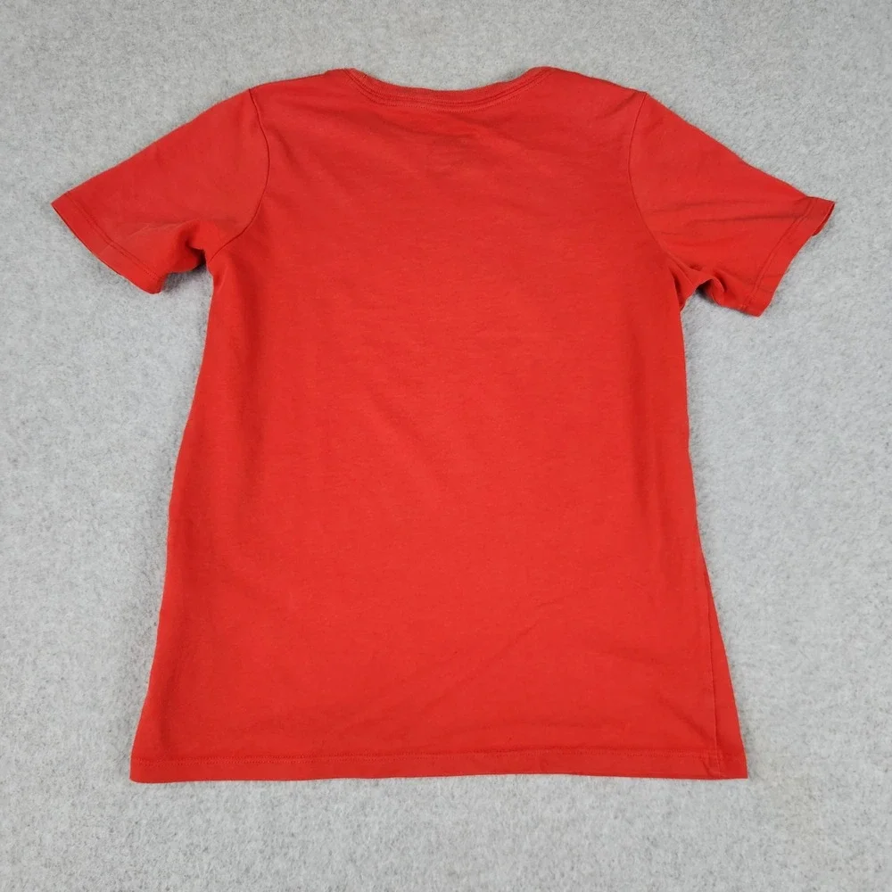 Nike T-Shirt Kids Boys Small Black Red Dri-FIT Athletic Cut Performance Lot of 2
